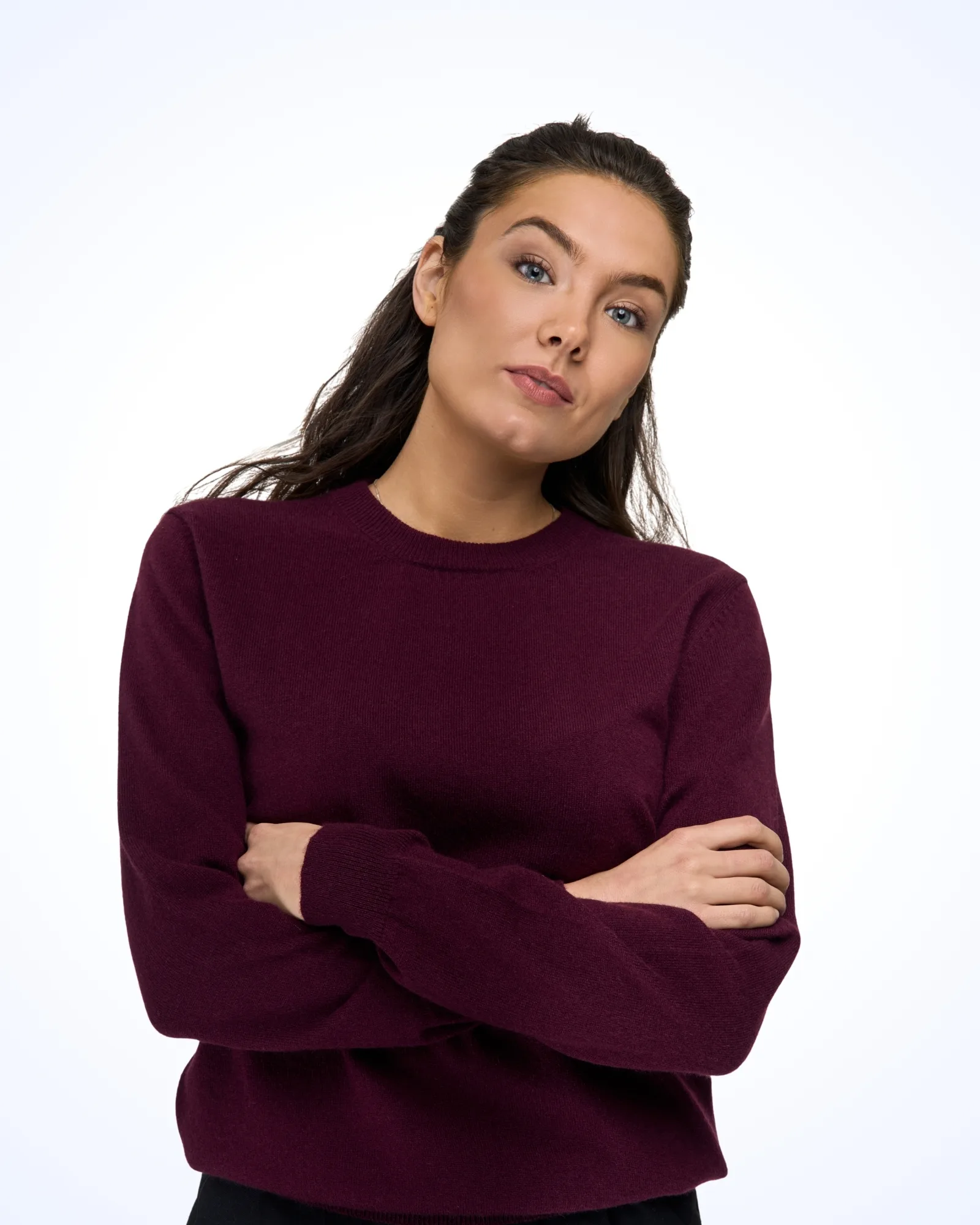 Cashmere Nordic Classic Sweater - Vinterlyn Pure Cashmere